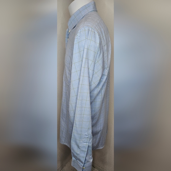 Brooks Brothers Plaid Men's Longsleeve Button-Down 16-35 - Picture 3 of 8